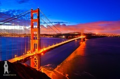 The Golden Gate Bridge at Dawn – San Francisco, California – Fine Art Prints