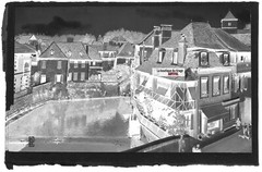 Old Black & White Photo Glass Plate Negative 9X14 Cm Salies-De-Béarn