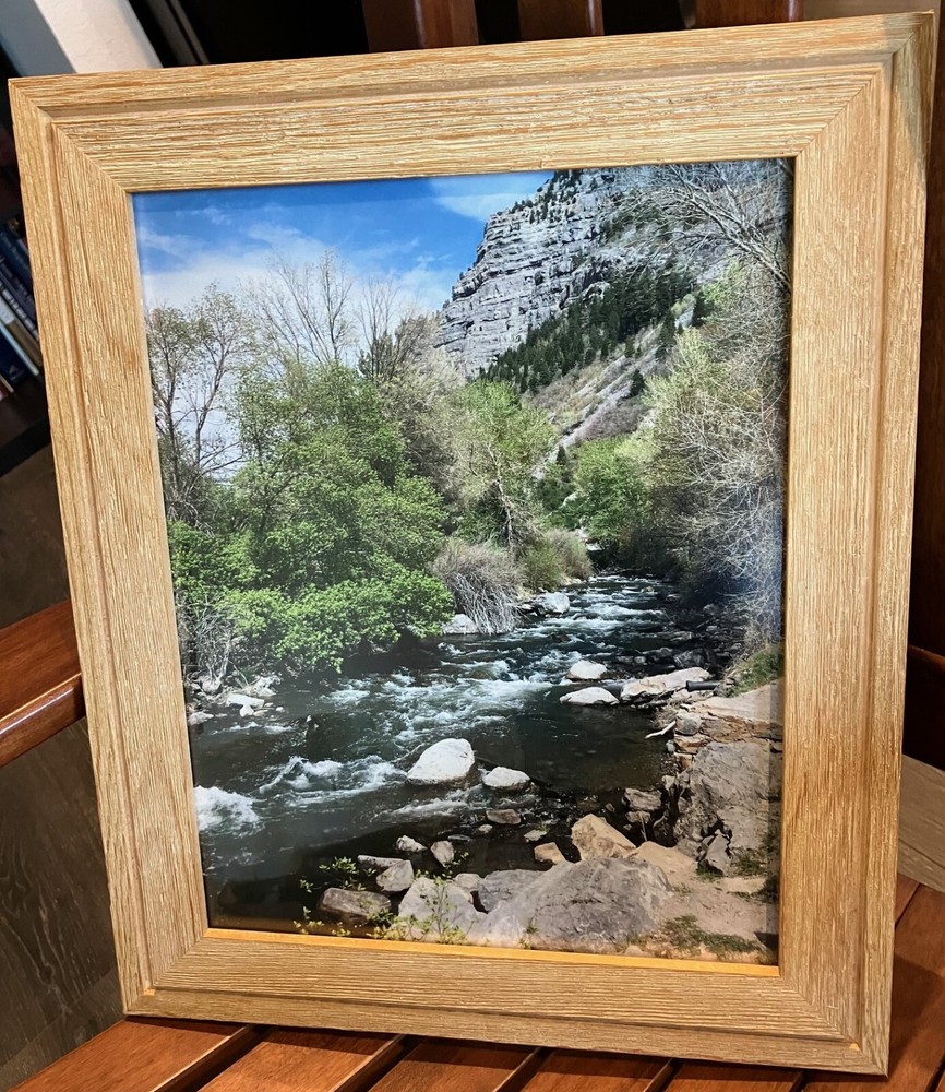 New Rocky Mountain Print, «Provo Canyon River» 11×14 glossy, frame not included.
