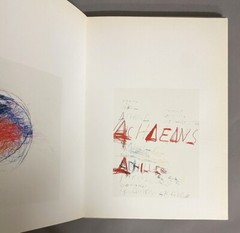 Cy Twombly Fifty Days at Iliam Art Book published in 1979 Painting in Ten Parts