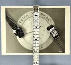 Patek Philippe Watch Display – Vintage Fotofolio Art Photo Print Card 4.25”x6”