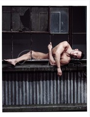 11 X 8.5 Alan Lyon Original Male Photo gay interest (2) Marcellus broken window