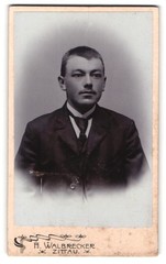 Photograph H. Walbrecker, Zittau, Theodor Körner Allee, portrait of a gentleman