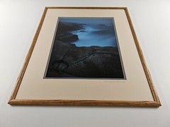 Vintage Signed Randall Shedd 35mm Photograph 29×25 Framed Art, Nova Scotia