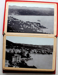 45337 Leporello Album 20 Photos Stengel & Co. ABBAZIA Opatija Houses Ship 1900