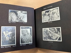 Old Photo Album Civilian from ‘1942 with defects 281025/01