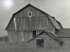 Vintage Photograph «Abandoned Farm» Old Barn Signed 13.5″X10.5″ Original