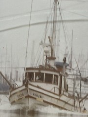 Photograph By Takao Wakida Of Carmel California Shrimp Boat Ship In Harbor