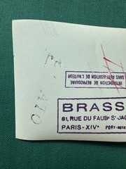 Brassaï Original Vintage Photograph (circa 1940–1950) – Paris Studio Stamp