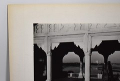 Vintage J.W. Howlett Black and White Photograph, ‘The Taj – View from the River’