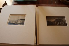 18 Old Photos 1900-1920? with large solid white cardboard mat