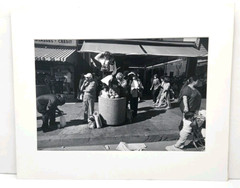 Los Angeles Street Scene Photo 1982 Signed & Dated Black & White Vintage
