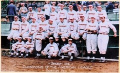 1912-red-sox-team-color 8×10 Colorized Print-FREE SHIPPING