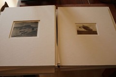 18 Old Photos 1900-1920? with large solid white cardboard mat