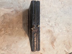 Antique Daguerreotype photograph case 19th century Velvet Interior Lining