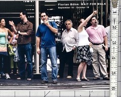 Florian Böhm (b. 1969) Art Announcement Card 2008 – Wait For Walk