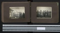 Photo Album with 24 Photographs, German Soldiers in Lille, Front Area, Officer