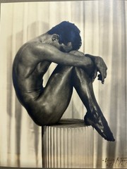 Edwin Townsend Nude Male Photo Signed Physique Bodybuilder Antique Model