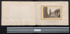 Photo Album with 13 Photographs, View Basel, Market Square with City Hall, Richthaus,