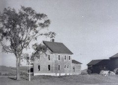 Eleanor Parke Custis photograph Farm House and Round Barn