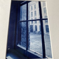 Signed Photograph Art Jonelle Lind Tristesse Rainy City Window Sydney Australia