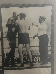 JACK JOHNSON HEAVYWEIGHT CHAMPION 1912 Gelatin Silver Print Boxing Collage Photo
