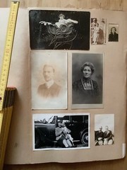 Vintage B/W Photo Binder From England 1900 Photography London Great Britain Original