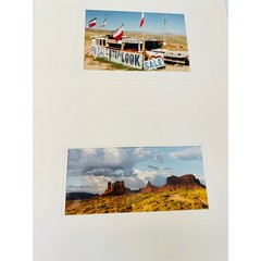 Vintage Lot of 9 1990s Southwestern Photographs Matted American Southwest Art