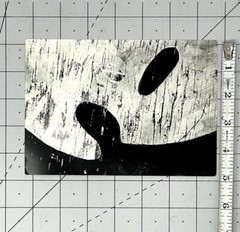 Aaron Siskind Art Announcement Card 2001 – Transportation – Abstract Photographs
