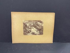 Curiosa Albumen Photograph Engraving François Boucher A. Calavas Paris 1875