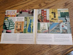 SHERWIN-WILLIAMS MID CENTURY MODERN RARE SAMPLE CATALOG PHOTOS ADS RARE VTG