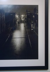 Fine Art Photo- Framed Signed Tyco Lewis- Grotten – Rainy Street at Night 2000