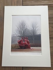 BRUCE BLUM SIGNED COLOR Photo Print (13″X 18 «)-«Morning Fog»