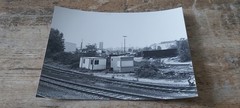 Large B/W Photo Freight Station Cologne-Mülheim 1990