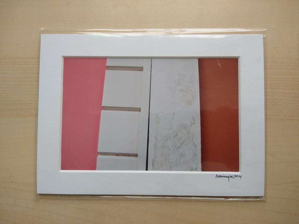 Matted Photo Print Puerto Rico Art Modern Contemp Street Photography Home Decor
