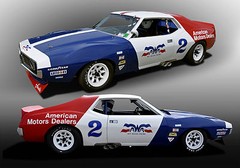 1971 AMC Javelin Trans-AM Vintage Classic Race Car Photo (CA-0770)