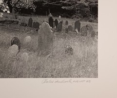 Large Format B&W Photo Chandler Hill Cemetery Colrain MA by Charles Fendrock