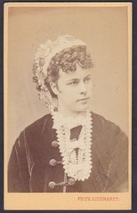 Klara Ziegler Actress Theater Vienna Munich Portrait CDV Photo 1870