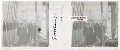 Boat Trip, Stereoscopic Glass Plate, Black & White Positive 4.5X10.7 Cm