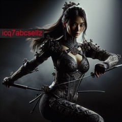 Digital Image – Wallpaper Background Art -Japanese Leathered Warrior