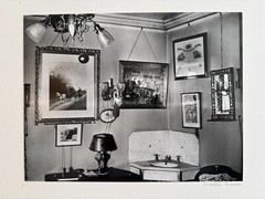 WALKER EVANS Original Signed Silver Gelatin «Storrs House, Hartford» 1933