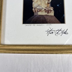 Scott Christopher Santa Fe Angel 1999 Signed Framed Photograph Artwork