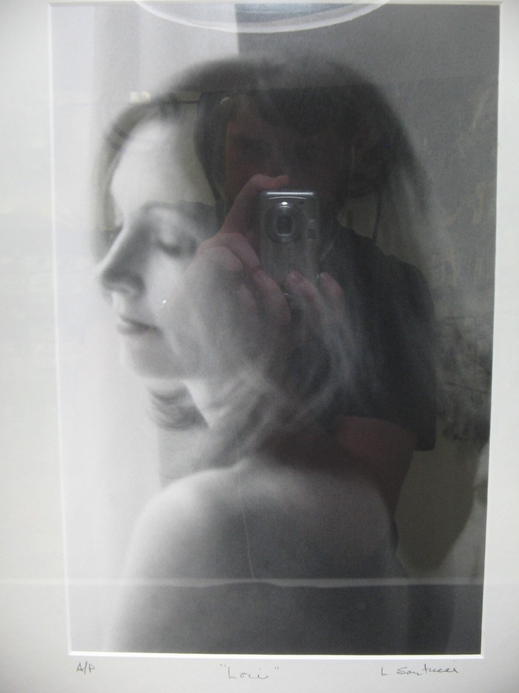ART PHOTOGRAPHY «Lori» Artist Proof Framed Matted Photo 13×17 by Larry Santucci