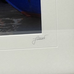Luciano “Venice Canal Scene” Burano Italy Signed Limited Edition Photo 505/750