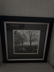Harold Silverman «after The Rain” Print Black White Photo Matted And Framed
