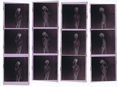NEWLY FOUND! Hendrickson PHOTO Contact Sheet Proof Negatives Pin-Up NUDE MRS