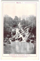 Photography / Light Print Edm. Gaillard, Berlin, view of Berlin, the waterfall/