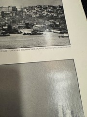 1915 To 1992 Photolithography Of San Francisco Framed