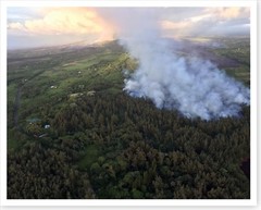 Kilauea Volcano Fissure 8 Lava Flow 2018 Silver Halide Photo