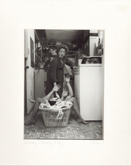 Michael Combs Black and White Photograph 4 1/2 x 6 1/2″ Monday Morning Drag 1987